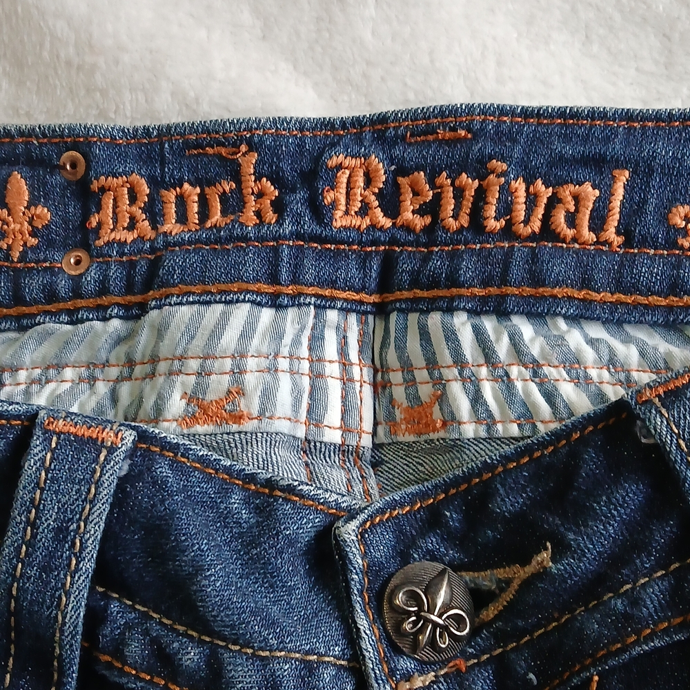 Rock Revival Women's Indigo Boot Cut Jeans - Picture 2 of 13